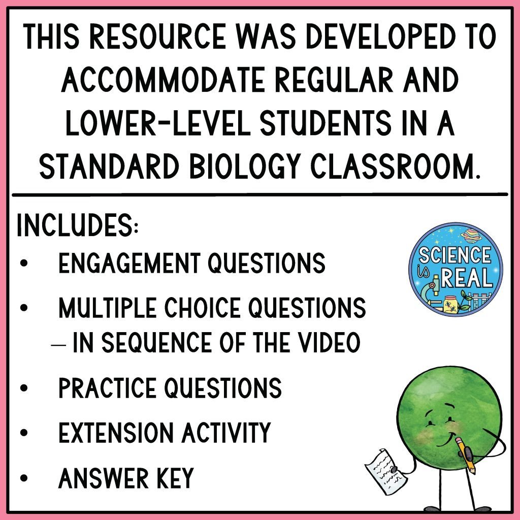 Bacteria Amoeba Sisters Video Handout - Science is Real Education