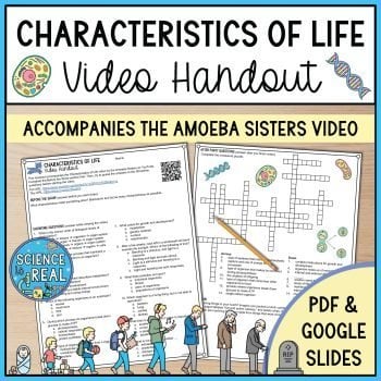 Characteristics of Life Amoeba Sisters Video Handout