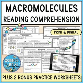 Macromolecules Reading Comprehension