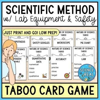 Scientific Method Taboo Game