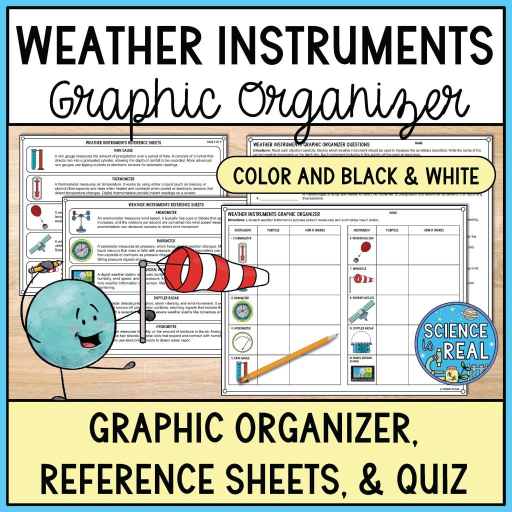 Weather Instruments Graphic Organizer