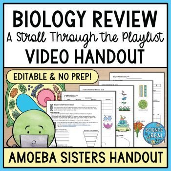 Biology Review Amoeba Sisters Video Handout Stroll Through the Playlist