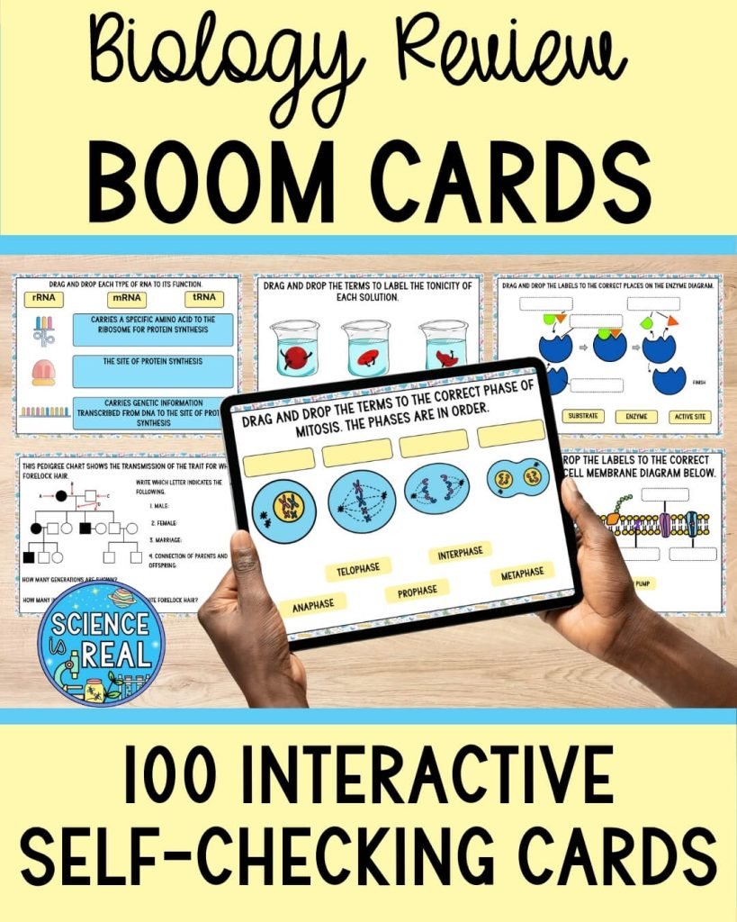 biology eoc review boom cards