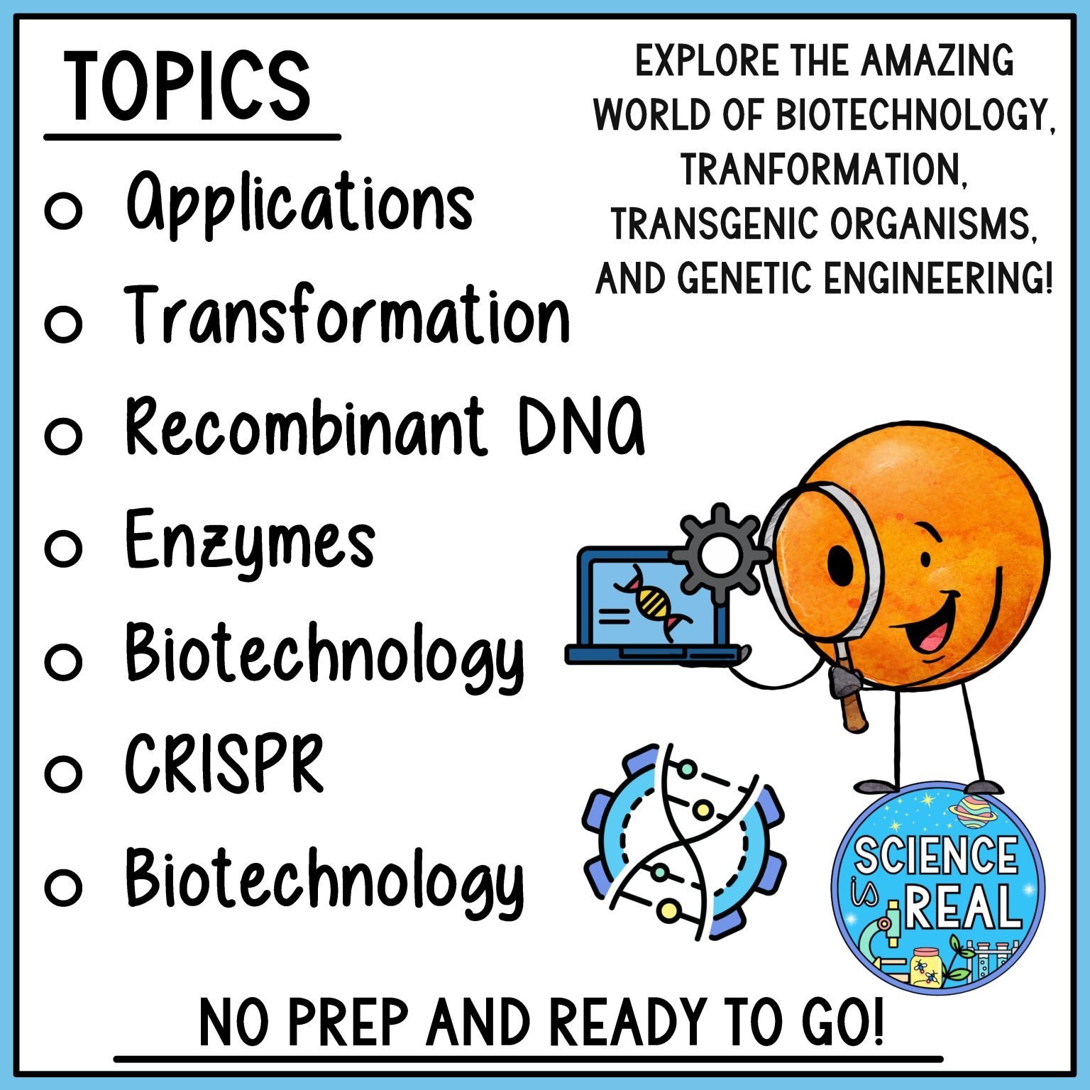 Genetic Engineering Amoeba Sisters Video Handout - Science is Real ...