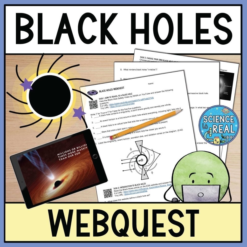 black holes webquest