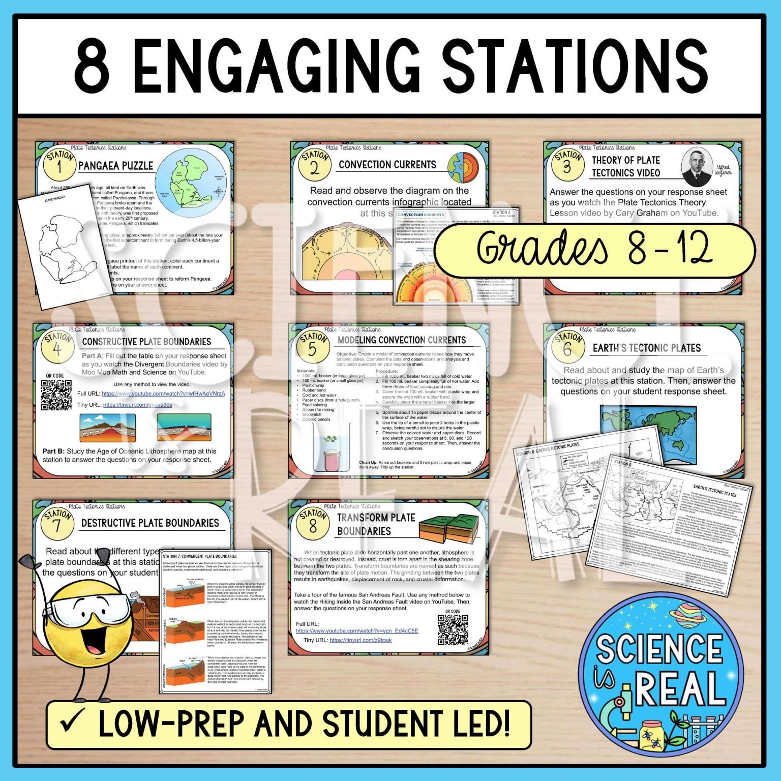 Plate Tectonics Stations - Science is Real Education