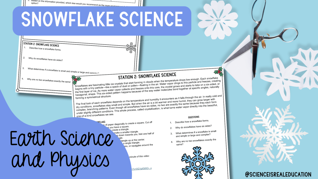 science winter holiday stations