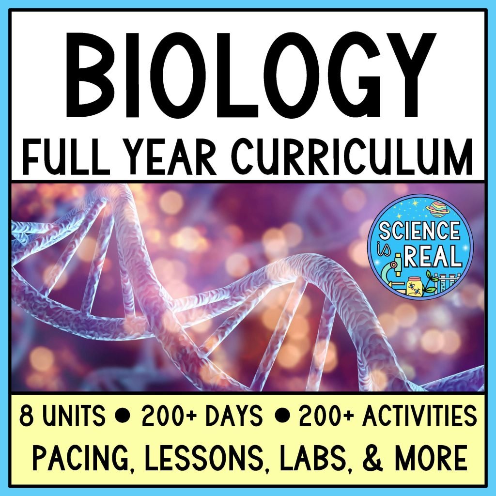 Full-Year Biology Curriculum Bundle