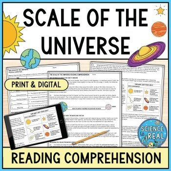 Scale of the Universe Reading Comprehension