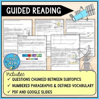 Telescopes Reading Comprehension - Science is Real Education